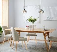All hot serving dishes should be placed on a pad. West Elm Mid Century Expandable Dining Table Review Furnished Reviews