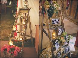 20 Rustic Vintage Ladder Wedding Decoration Ideas Oh The Wedding Day Is Coming 20 rustic vintage ladder wedding