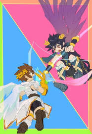 Ll Pit Vs Dark Pit Ll Kid Icarus Dark Pit Kid Icarus Kid Icarus Uprising