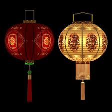 Download Chinese Red Lantern 3d Model Lamp Cgtrader