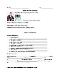 El Lazarillo De Tormes Ap Spanish Con El Ciego Unit Ap Spanish Handouts Teacher Pay Teachers