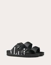 Vltn Slide Sandal In Collaboration With Birkenstock For