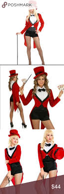 Sale New 4 Piece Ringmaster Costume Circus Outfits Ringmaster Costume Circus Party Costume