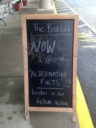 Pin By Loganberry Books On Sandwich Boards Alternative Facts Bookstore Facts