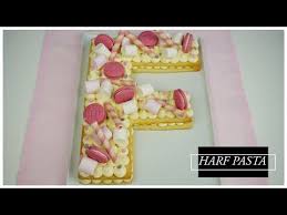 Pastaneye Siparis Vermek Yerine Evde Kendiniz Yapin Harf Pasta Cream Tart Figen Ararat Youtube Tatli Tart Tatli Tarifleri