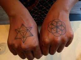 Hand tattoos not only showcase but enhance those stories, and geometric designs make for ideal inspiration. Hand Geometric Tattoo By Rainfire Tattoo