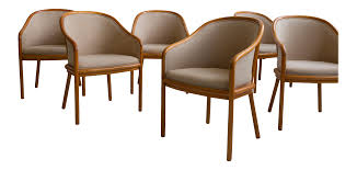 Chairs └ furniture └ home, furniture & diy all categories antiques art baby books, comics & magazines business, office & industrial cameras & photography cars, motorcycles & vehicles clothes, shoes & accessories coins collectables vintage/retrofilter applied. Vintage Upholstered Ward Bennett Dining Chairs Set Of 6 Chairish