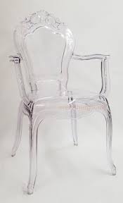 clear transparent ghost vanity dining arm chair french traditional polycarbonate chairs french chairs dining arm chair chair