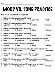 When we can identify an emotional response that response is referred to as the mood of the story. Mood And Tone Tutorial Reading Comprehension Worksheet Language Arts Skills Reading Comprehension Worksheets Mood And Tone Comprehension Worksheets