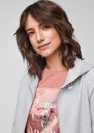 Plaid Vert Olive Veste Sport Femme Survêtement S.Oliver