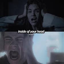 Monsters don't sleep under your bed they scream inside of your head 😈😈