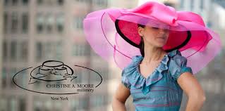 Upscale living magazine interviews celebrity milliner, christine a. Christine A Moore Millinery Derby Hats Happy Hat Millinery