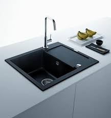 black kitchen sinks, countertops and