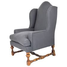 English Baroque Style Wingback Chair 1stdibs Com Vintage Wingback Chair Wingback Chair Chair