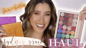 SYDNEY GRACE HAUL ! SUMMER DAYS Eye look + CHASE YOUR DREAMS NEW Eyeshadow  Palette SWATCHES Review