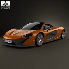 3d Model Of Mclaren P1 2013 Mclaren P1 Mclaren Car
