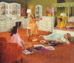 Pajama Party Retro Bedrooms Pajama Party Bedroom Vintage