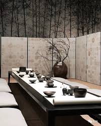 Pin By Cher On Decor Chinese Tea Room Tea Table Settings Modern Table Setting