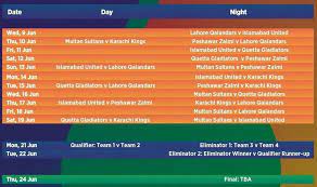 Feb 06, 2016 · hbl psl 2021 schedule and time psl will resume on june 9th, finals on june 24th. Psl 2021 Complete Schedule For Abu Dhabi Leg With Match Timings