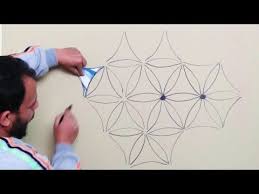 اصنع بنفسك ديكور للصالون بدون اى دهانات ب 50 جنيه فقط wall design with markers youtube wall design 3d wall permanent marker