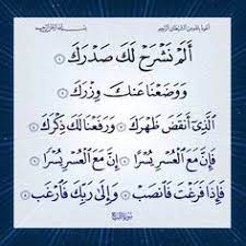 Al quran digital online surat asy syarh bacaan arab, latin & terjemahan indonesia. Surah Asy Syarh Quran Sharif Quran Math