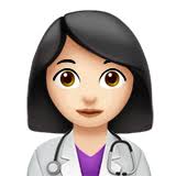 Woman Health Worker Light Skin Tone On Apple Ios 12 1 Emoji Pictures Emoji Characters Womens Health