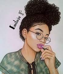 Set of vector pre made cards, stylish cards with cute cartoon african animals and lettering, flat and hand drawing. Emiloju Ladys Simple Five Steps To Follow If You Want Him Black Girl Art Black Art Black Love Art