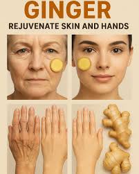 Using Ginger for Removing Deep Wrinkles and Freckles