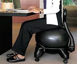 Using a balance ball chair brings physical activity to your workstation. Beautiful Modern Kitchen Exercise Ball Office Chair