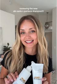 trying the @Alix Earle x @Pantene Pro-V