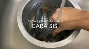 Pahang laksa (malay:laksa pahang) from malaysian state of pahang is similar to laksa terengganu kuah merah but with the uses of salted fish island laksa kuah lemak (malay: Laksa Lemak Pahang Cara Saya Youtube