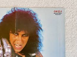 W.A.S.P. 1984 RANDY PIPER Swedish Poster Music Magazine Okej 1980s WASP Rare