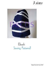Eboshi Hat Sewing Patterns Hat Patterns To Sew Sewing Patterns Japanese Sewing Patterns