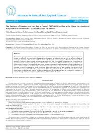 Data on malaysia made available to amnesty international showed that 190 death sentences were imposed in 2018 for various crimes. Pdf The Concept Of Members Of The Shura Council Ahl Majlis Al Shura In Islam An Analytical Study Towards The Members Of The Malaysian Parliament