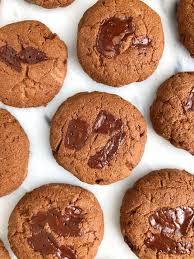 Double Chocolate Coconut Oil Cookies Gluten Free Dairy Free Recipe Chocolate Chip Cookies Coconut Oil Cookies Cookies Recipes Chocolate Chip