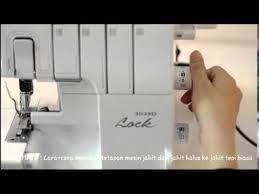 Mesin jahit tepi / overlock. Cara Cara Menukar Tetapan Mesin Jahit Brothers 3034d Serger Tutorial Brother 1034d Serger Brother 3034d
