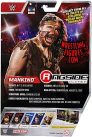 This content is imported from youtube. Mankind Mick Foley Wwe Elite 51 Wwe Toy Wrestling Action Figure By Mattel