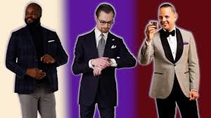 Image result for black tie optional male