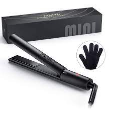 Even though short hair tends to be less damaged (all those regular trims!) you still need to protect your hair. Amazon Com Furiden Curling Iron For Short Hair Mini Flat Iron Hair Curlers For Short Hair Mini Hair Straightener For Bangs Travel Hair Straightener Beauty