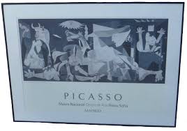 From museo reina sofía, pablo picasso, guernica (1937), oil on canvas, 349.3 × 776.6 cm. Pablo Picasso Guernica Print Picasso Guernica Picasso Paintings Picasso Art