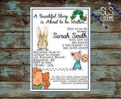 Reading Story Book Themed Printable Baby Shower Invitation Etsy Baby Shower Invitations Etsy Storybook Baby Shower Book Baby Shower Theme