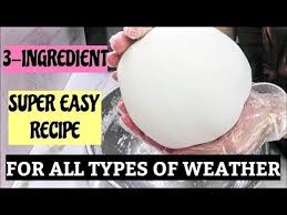 3 Ingredient Super Easy Fondant Recipe For All Types Of Weather Youtube Fondant Recipe Easy Fondant Recipe Homemade Fondant Recipes