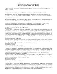 Salisbury Township Planning Commission