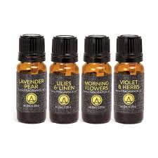 Acdc Candle Co Set Of 4 Home Fragrance Oils Floral Scented Fragrance Oil Fragrance Perfume Oils