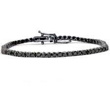Get the best deals on tennis bracelet diamond white gold and save up to 70% off at poshmark now! 14k White Gold 3ct Tdw Black Diamond Tennis Bracelet On Sale Overstock 10753508