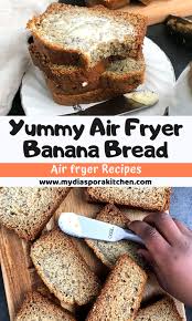 Air Fryer Banana Bread In 2020 Banana Bread Banana Nut Bread Recipe Banana Nut Bread
