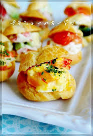 Cute Party Hors D Oeuvres With Petit Choux Pastry Puffs Recipe By Cookpad Japan Recipe Recipes Puff Recipe Pastry Appetizer