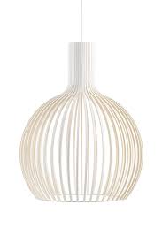 > produits>suspensions>suspension ronde blanche sandy. Octo Suspension Modele Blanc Et Bois Secto Design Luminaires Scandinave En Bois Suspension Ref 18090144