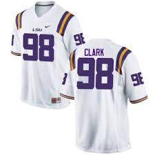 Deondre Clark LSU Jersey, Deondre Clark LSU Tigers Jersey, Shirts, Apparel,  Gear