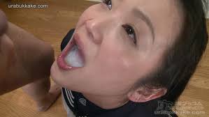 Japanese woman group swallow